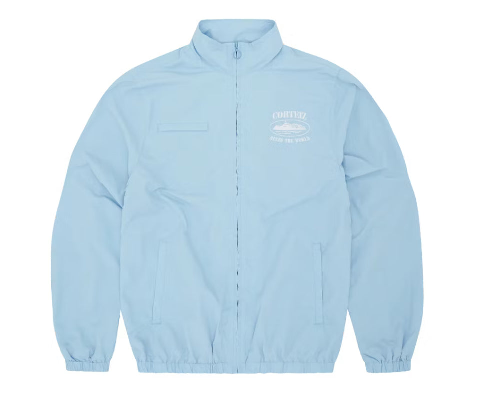 Corteiz wind breaker baby Blue