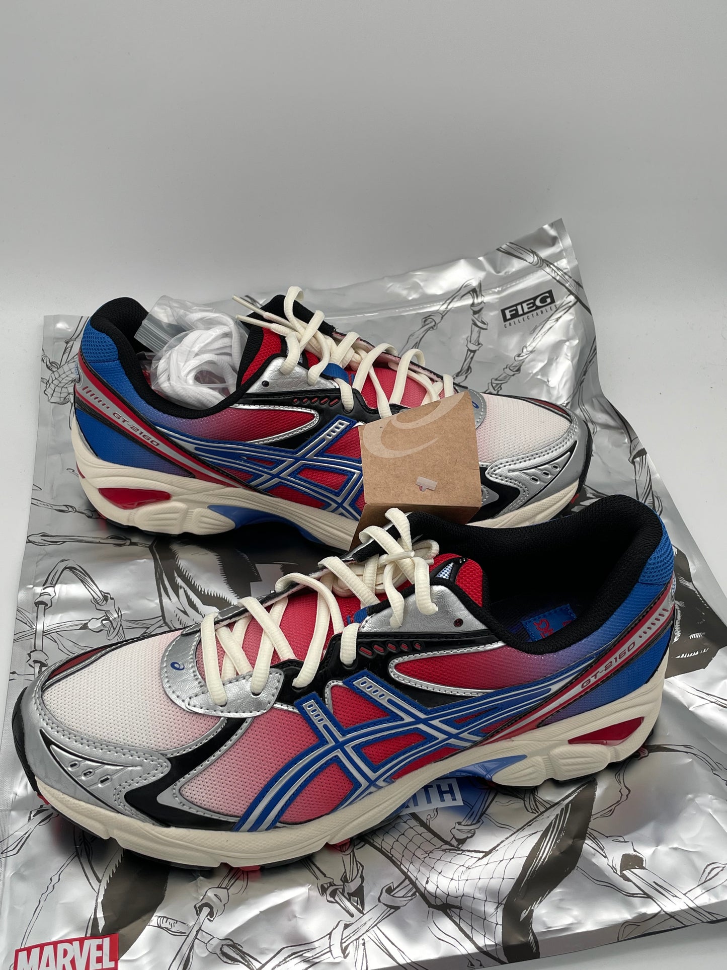 ASICS X kith X marvel Spider-Man and venom