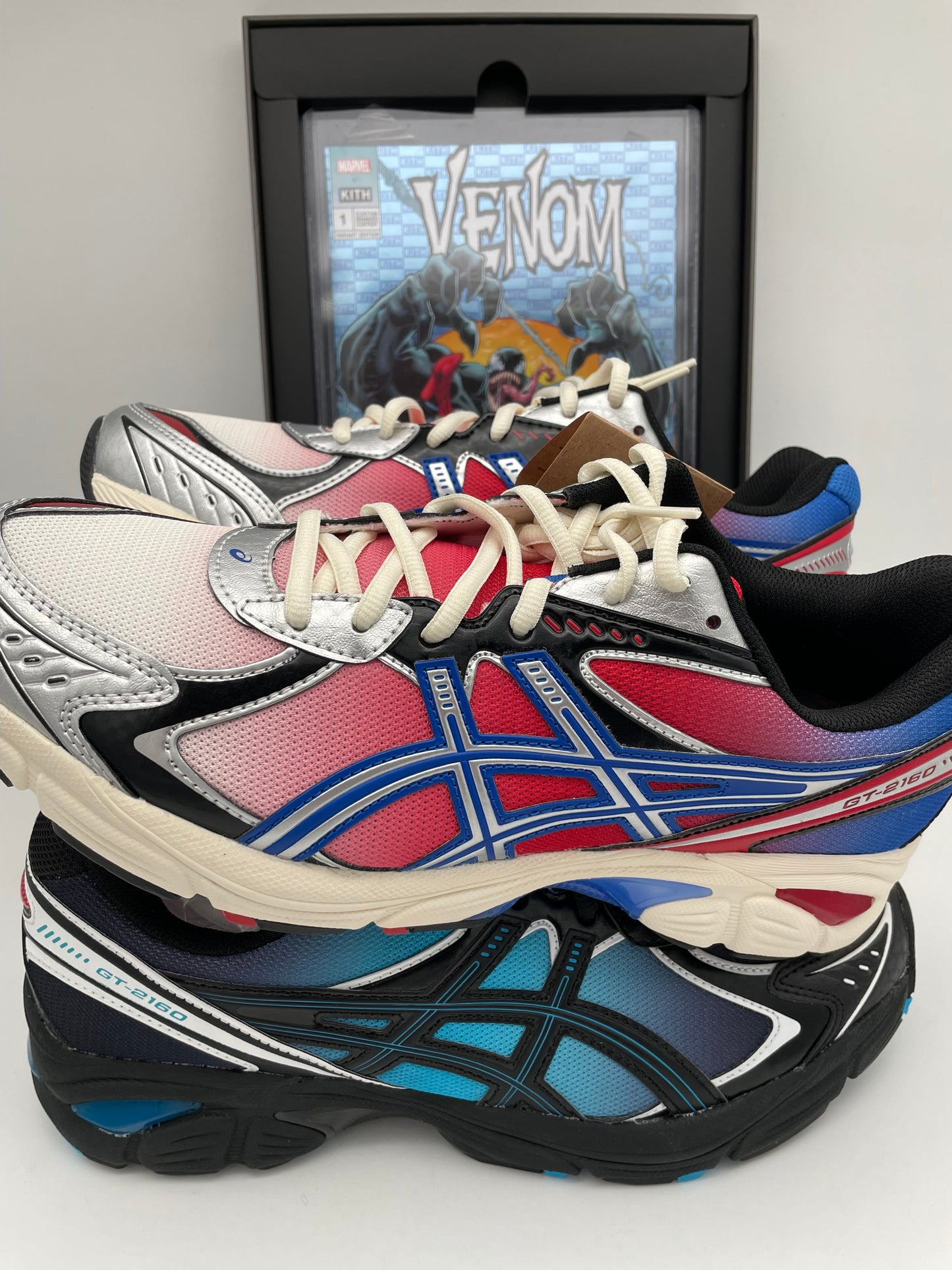 ASICS X kith X marvel Spider-Man and venom